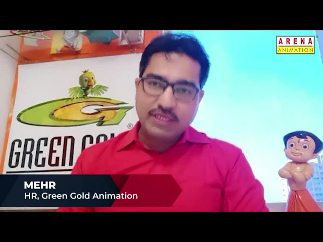 Green Gold Animation | Recruiter Speaks | Arena Animation Rajkot